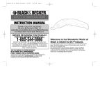 Black & Decker SZ360 Manual de usuario