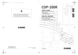 Casio CDP-200R Manual de usuario