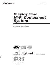 Sony DHC-FL7D Instrucciones de operación