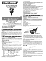 Black & Decker PI100AB Manual de usuario