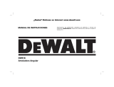DeWalt DW818 Manual de usuario