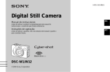 Sony DSC-W12 Instrucciones de operación