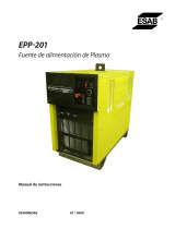 ESAB EPP-201 Plasma Power Source Manual de usuario