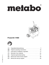 Metabo PowerAir V 400 Instrucciones de operación