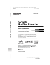 Sony MZNH1 El manual del propietario