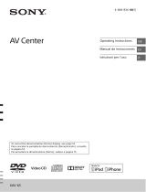 Sony XAV-68BT Manual de usuario