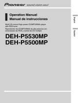 Pioneer DEH-P5530MP Manual de usuario