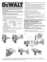 DeWalt D512385 Manual de usuario