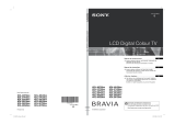 Sony KDL-26T2800 Instrucciones de operación