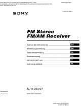 Sony STR-DE197 El manual del propietario