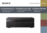 Sony STR-DN840 Guía de inicio rápido