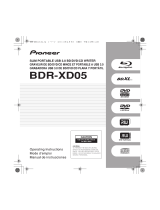 Pioneer BDR-XD05W Guía de instalación