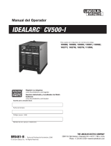 Lincoln Electric Idealarc CV500-I Instrucciones de operación