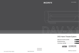 Sony DAV-X1 El manual del propietario