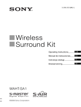 Sony WAHT-SA1 El manual del propietario