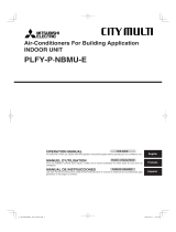 Mitsubishi PLFY-P-NBMU-E El manual del propietario