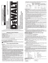 DeWalt D25300DH Manual de usuario