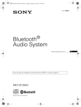Sony MEX-BT2800 Manual de usuario