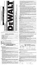 DeWalt DWP7518 Manual de usuario