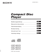 Sony cdp xe270 s El manual del propietario