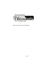 Terratec TVALUE RADIO El manual del propietario