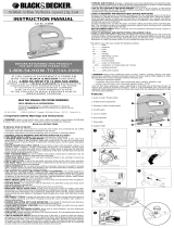 BLACK+DECKER JS305B Manual de usuario