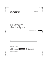 Sony MEX-BT5700U Instrucciones de operación
