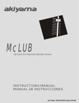 Akiyama MC-Club Manual de usuario