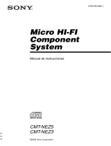 Sony CMT-NEZ5 Instrucciones de operación