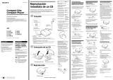 Sony D-E443 Manual de usuario