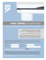 RectorSeal Aspen Mini White Pump Kit 100-250V Instrucciones de operación