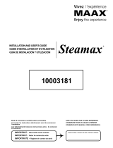 MAAX 101150-SL-000-001 Allegro I (3-Piece) Guía de instalación