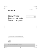 Sony CDX-GT474UM Instrucciones de operación