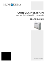 mundoclima MUCNR-H3M “MultiSplit Console type” Guía de instalación