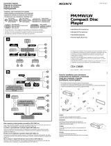 Sony CDX-C880R Guía de instalación