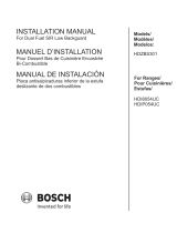 Bosch HDZBS301(00) Guía de instalación