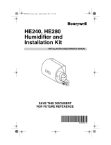 Honeywell HE280A Guía de instalación
