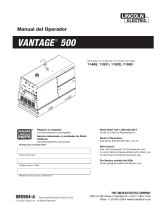 Lincoln Electric VANTAGE 500 Instrucciones de operación