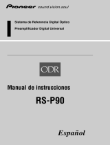 Pioneer RS-P90 Manual de usuario