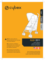 CYBEX RUBY 2011 El manual del propietario