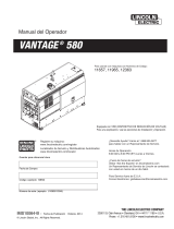 Lincoln Electric Vantage 580 Instrucciones de operación
