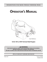MTD 1P65BOB Shown Manual de usuario