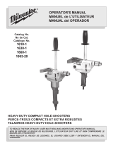 Milwaukee 1660-1 Manual de usuario