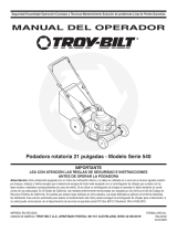 Troy-Bilt 540 Serie Manual de usuario