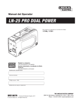 Lincoln Electric LN-25 Pro Instrucciones de operación