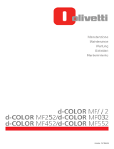 Olivetti d-Color MF222 - MF282 - MF362 - MF452 - MF552 El manual del propietario