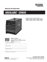 Lincoln Electric Idealarc CV655 Manual de usuario