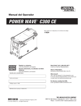 Lincoln Electric Power Wave C300 Instrucciones de operación