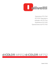 Olivetti d-Color MF652 - MF752 El manual del propietario