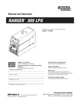 Lincoln Electric Ranger 305 LPG Instrucciones de operación